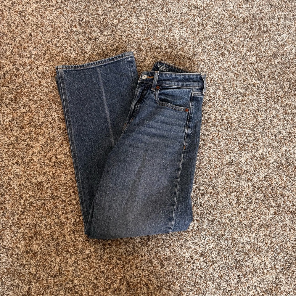 Old Navy Sky Hi Wide Leg Denim Jeans